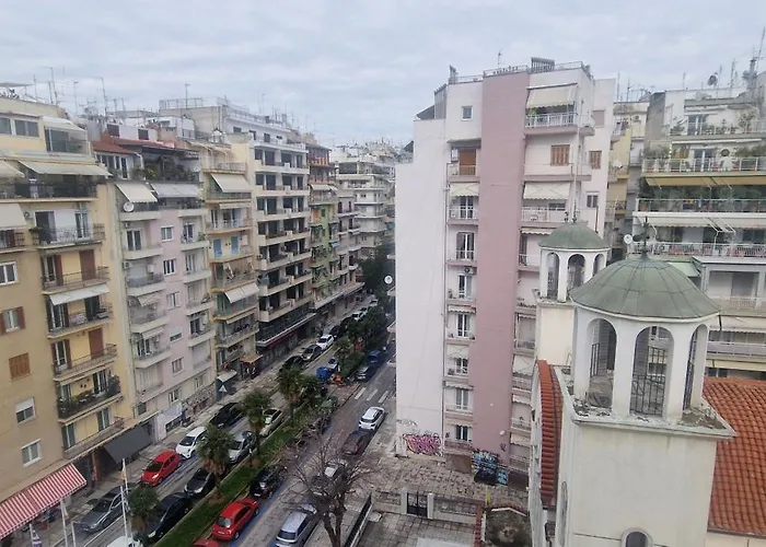 Апартаменты Flat 99 Premium Urban Retreat Center Салоники